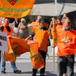 „Employees are not trash“: About 20 „Energesman“ employees demanded social guarantees in Vilnius