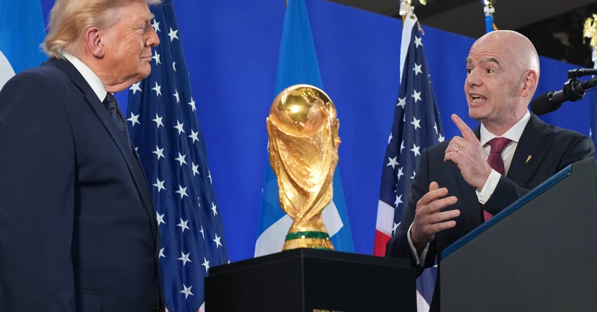 Ispanijai ir Argentinai rengiantis Pasaulio futbolo čempionato finalui, JAV vadovas giria renginį