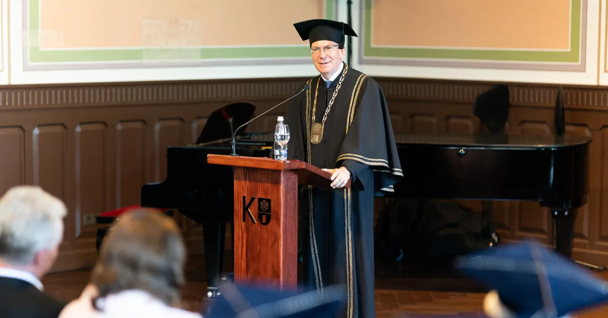Latvian President Edgar Rinkevics – Honorary Doctor of Klaipeda University