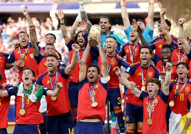 „Scanpix“ photo/Triumph of the Spanish national football team