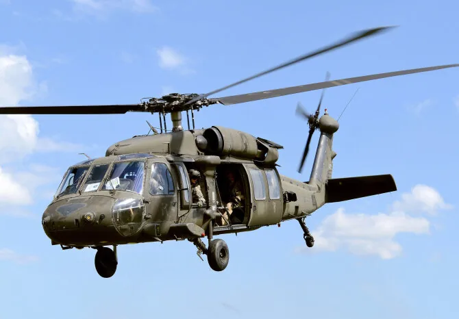 „Wikipedia“/US Black Hawk Sikorsky H-60 helicopter