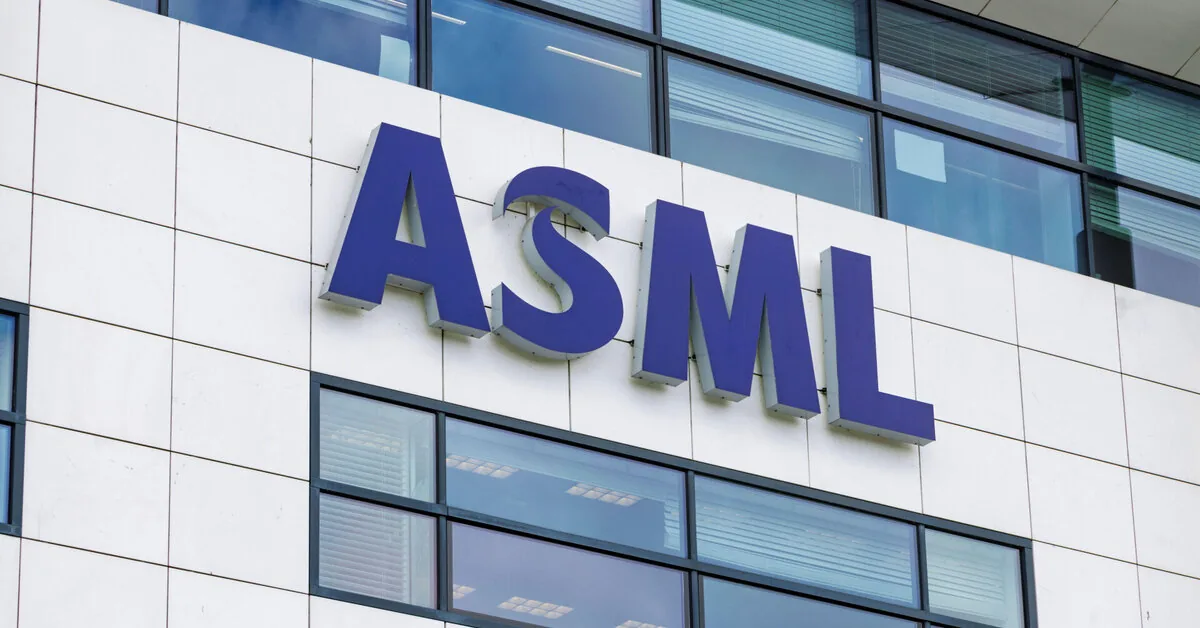 Dutch technology giant ASML grew profits in the second quarter