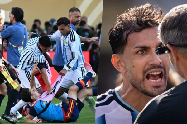 Argentine footballer who attacked with Spanish fists released a message