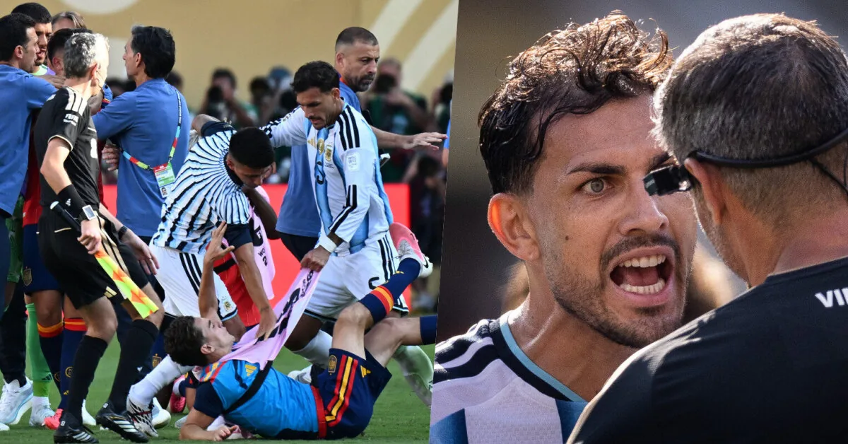 Argentine footballer who attacked with Spanish fists released a message
