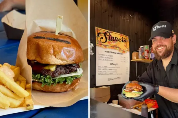 Laurynas, who became a legend of Palanga, revealed the secret of the burger unchanged for 10 years