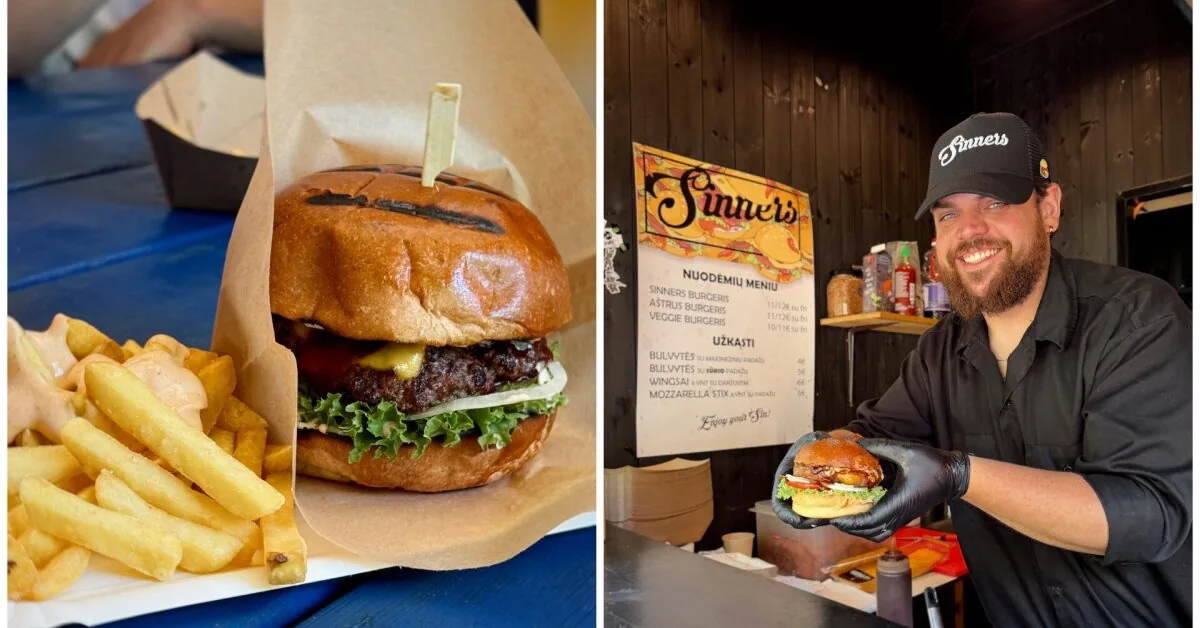 Laurynas, who became a legend of Palanga, revealed the secret of the burger unchanged for 10 years