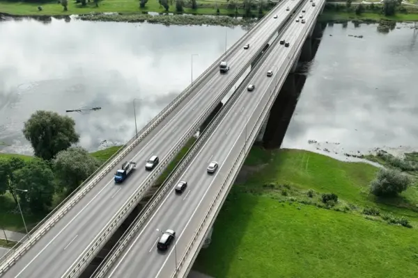 Tirs 2025 m. asfaltuoto magistralės A5 ruožo defektus