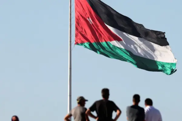 Jordanian army shot down a drone spotted in the desert