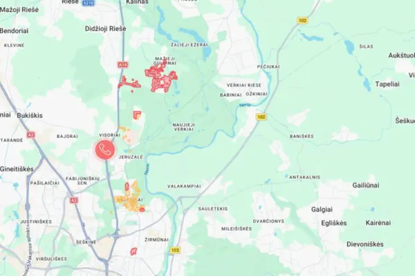 Part of Vilnius left without electricity: announcement on when it will be restored
