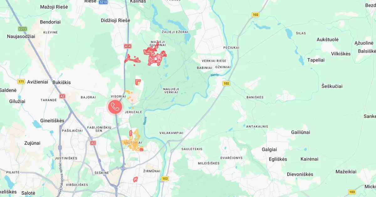 Part of Vilnius left without electricity: announcement on when it will be restored