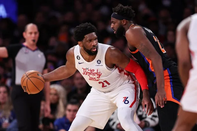 Getty Images via AFP photo/Joel Embiid