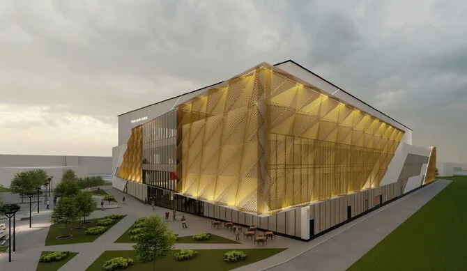 Kauno miesto savivaldybės nuotr./Futbolo ir regbio arena Aleksote