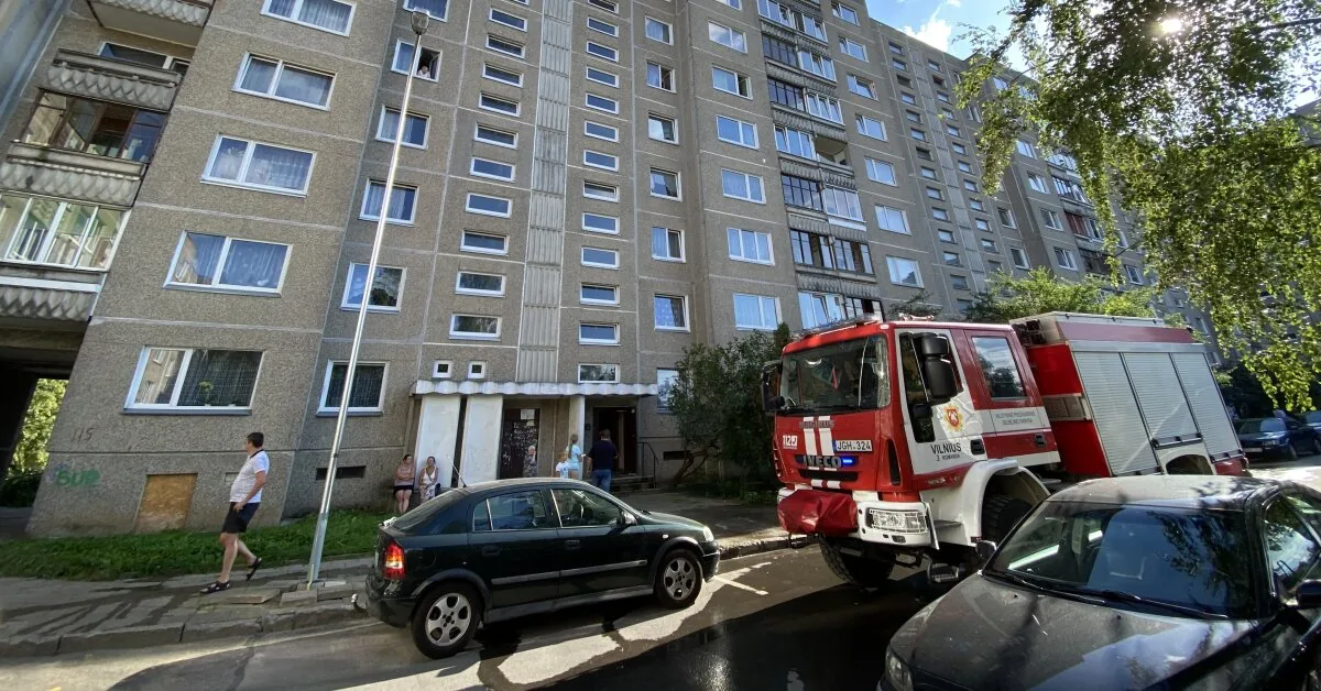Already decomposing: a man's body found in the basement of an apartment building in Vilnius