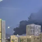 Ukrainian drones struck another "Wildberries" warehouse: a huge fire broke out