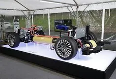 „Toyota Mirai“ hydrogen fuel cell power unit (FCEV)
