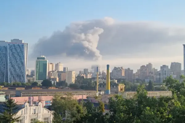 „The Guardian“: Russia struck a US drone factory in Kyiv for the first time