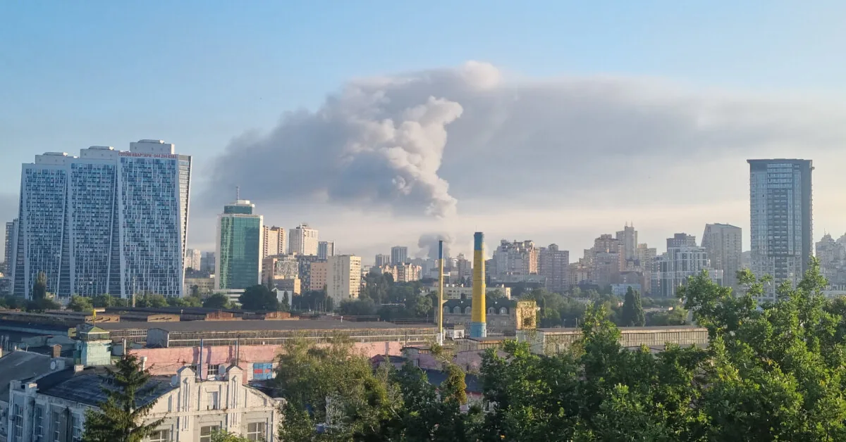 „The Guardian“: Russia struck a US drone factory in Kyiv for the first time