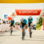 "Energus" cyclists won all three prize places in the Šiauliai race