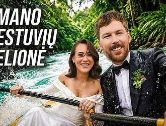 Paulius Samoška shared moments from his honeymoon in Bali: an unpleasant surprise on the night hike