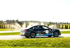 Three Klaipėda port women’s crews – one historic start: to the rally – with a hydrogen car