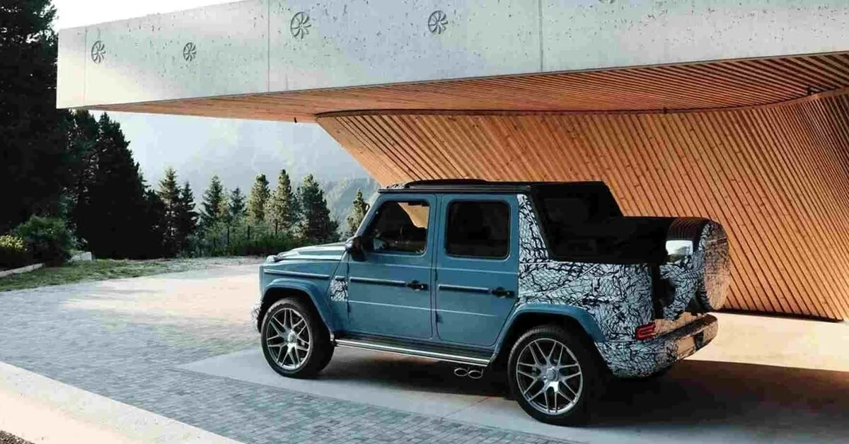 „Mercedes G-Class“ will introduce a convertible: there will also be an AMG version