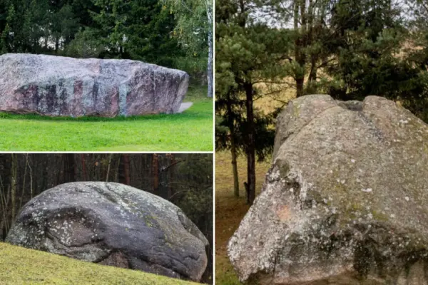 3 Lithuanian stones that will make you gasp: one of them weighs more than 500 tons