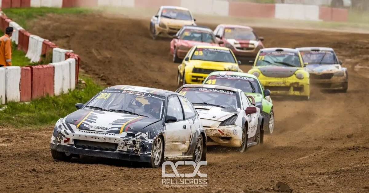 On the rain-soaked Bauska track, Lithuanians demonstrated a fighter's character