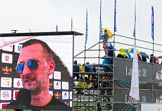 Rain in the race
