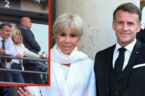 In the video – 73-year-old Brigitte Macron's surprising behavior at the concert: others even turned around to stare