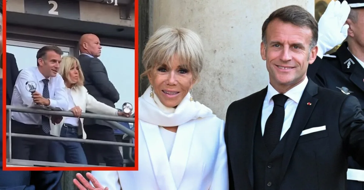 In the video – 73-year-old Brigitte Macron's surprising behavior at the concert: others even turned around to stare