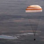 After 8 months spent on TKS, the US and Russian crew safely landed in Kazakhstan