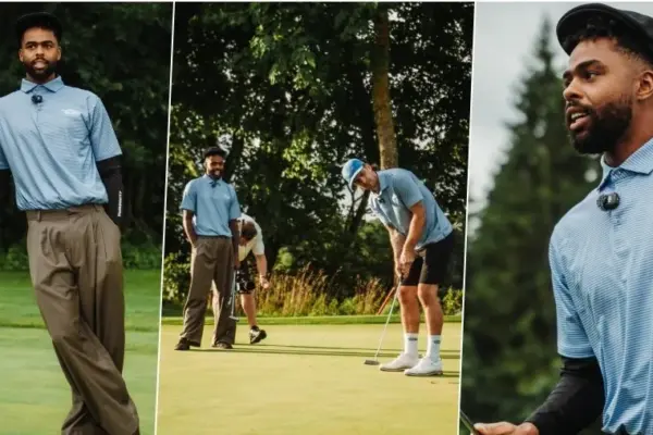 Justinas Jarutis played golf with an NBA basketball player interested in Lithuania: "Very simple"