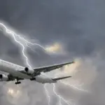Powerful lightning strike on aircraft: experts reveal what passengers would experience in such a case