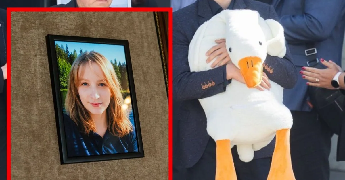 A plush duck accompanied the deceased 19-year-old even at the funeral: the reason breaks the heart