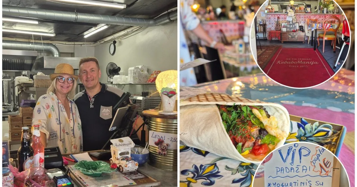A place in Klaipėda broke all stereotypes: kebabs – with truffle sauce, cold beet soup – with meat