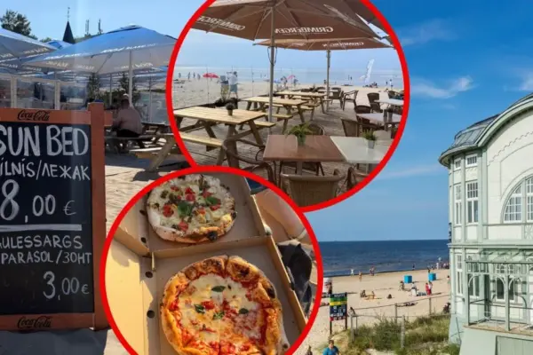 Lithuanian influx in Jūrmala: pizza for 20 euros, but free toilets – how much does a stay with the "brothers" cost?