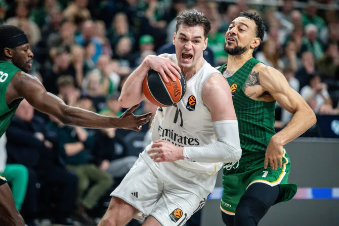 Teodoro Biliūnas / BNS photo./Mario Hezonja, Nigel Williams - Goss