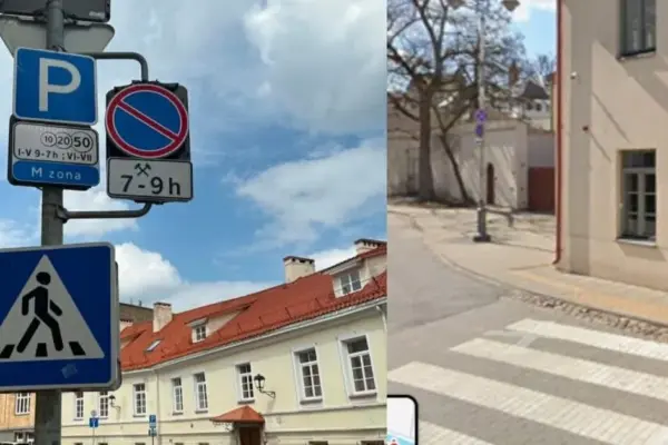 Pelėkautai vairuotojams Vilniuje: sumokėjo už parkavimą, bet automobilio nerado