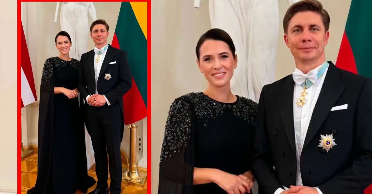 It turned out how much the stunning dress of Mindaugas Sinkevičius's wife Aistė costs