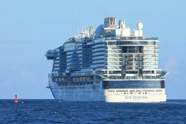 Tragedy on a US cruise ship: a person who fell overboard died