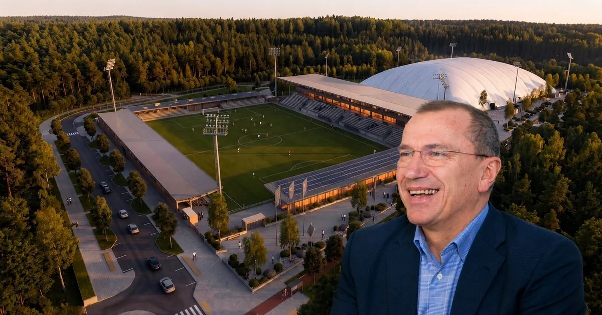 A football stadium will be built on the outskirts of Vilnius: the builder is a famous Lithuanian businessman