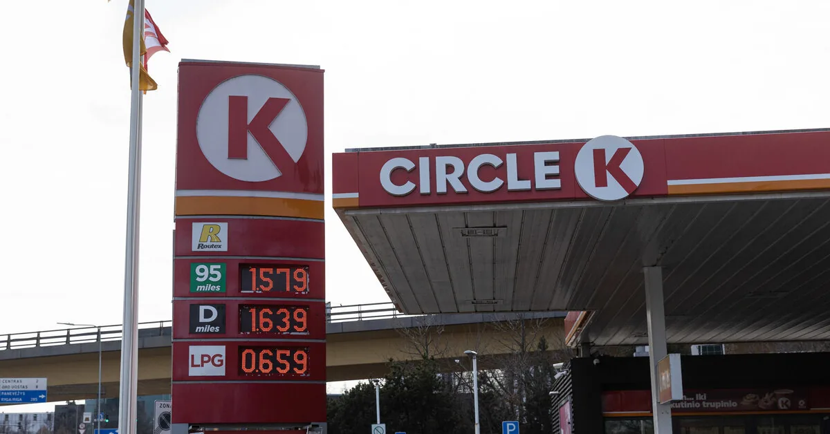 „Circle K“: Europe faced a constant diesel fuel import shortage