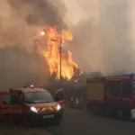 Armageddon scenes in France: hundreds evacuated by sea due to terrible fires