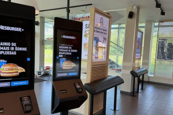 „Hesburger“ introduced an innovation in all Lithuanian restaurants: invested 1.5 million euros