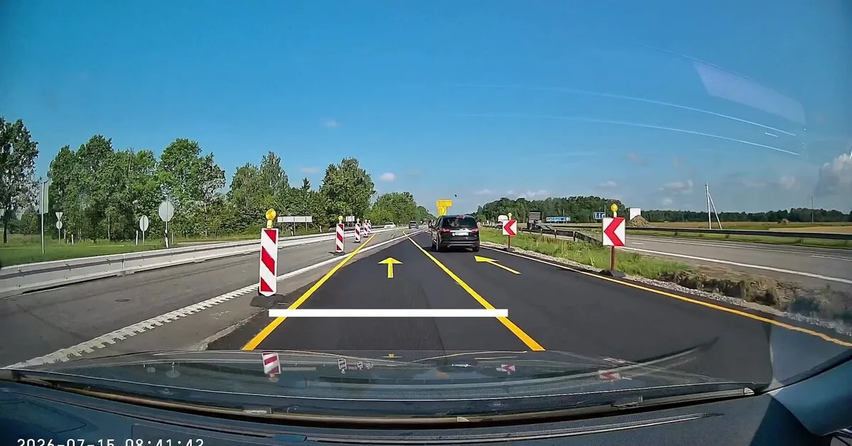 Spąstai vairuotojams pakeliui į pajūrį: saugokitės geltonų juostų