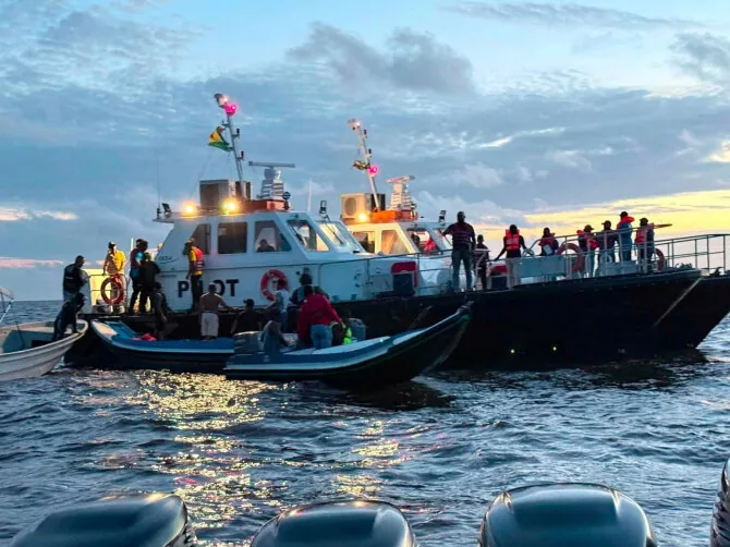„Reuters“/„Scanpix“/Search operation near Guyana