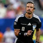 Fun moment – the referee appointed for the final burst into tears