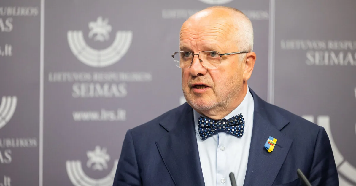 Seimas Speaker: I trust Kęstutis Vilkauskas, but the work of the Culture Committee can be improved
