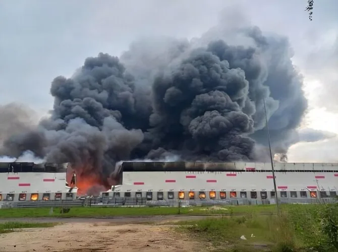 Social media photo/'Wildberries' logistics center in Ryazan