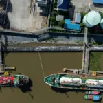 Ministry: Two gas ships caught fire at the Egyptian port